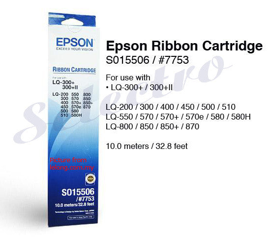 Ribbon Pack Epson Lx 300