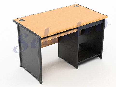 HighPoint  One Computer Desk CD301 [Beech 74 x 120 x 75]