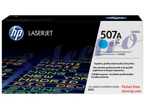 HP Toner Cartridge 507A Cyan (CE401A)