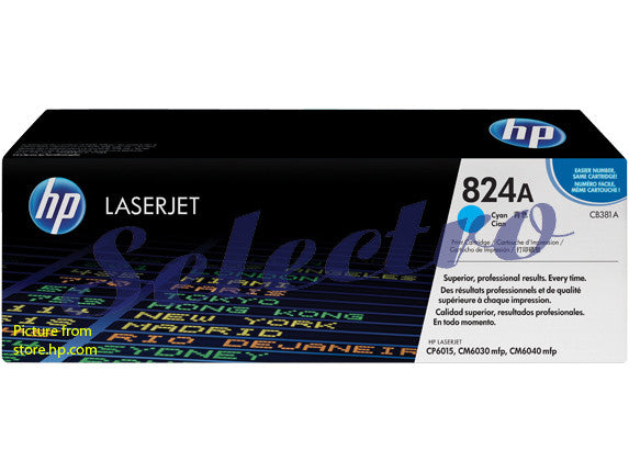 HP Toner Cartridge 824A Cyan (CB381A)