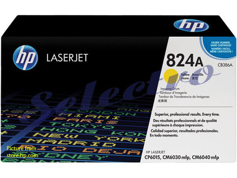 HP Toner Cartridge 824A Yellow DRUM (CB386A)